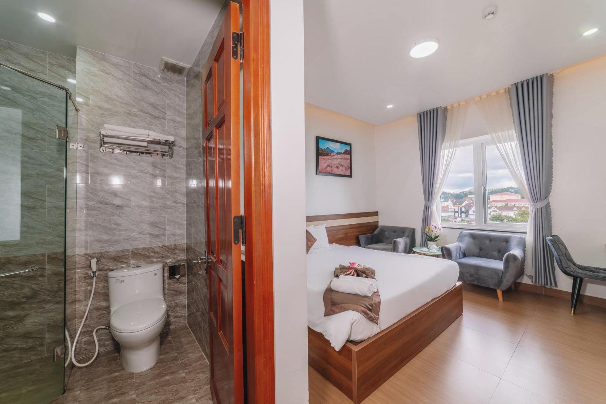 Anh Duc Hotel Da Lat City Luaran gambar