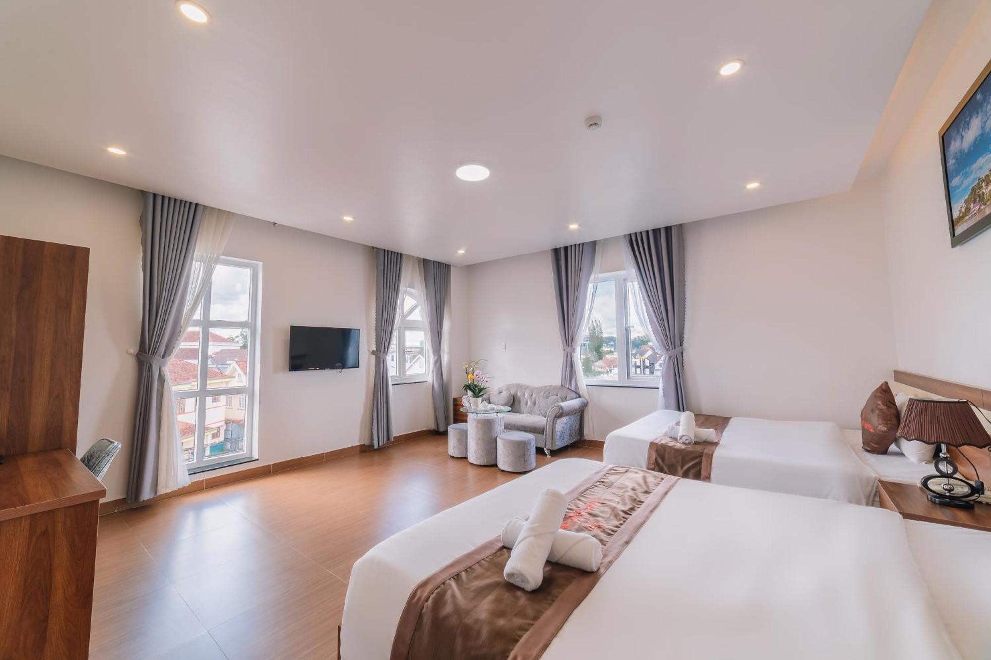 Anh Duc Hotel Da Lat City Luaran gambar